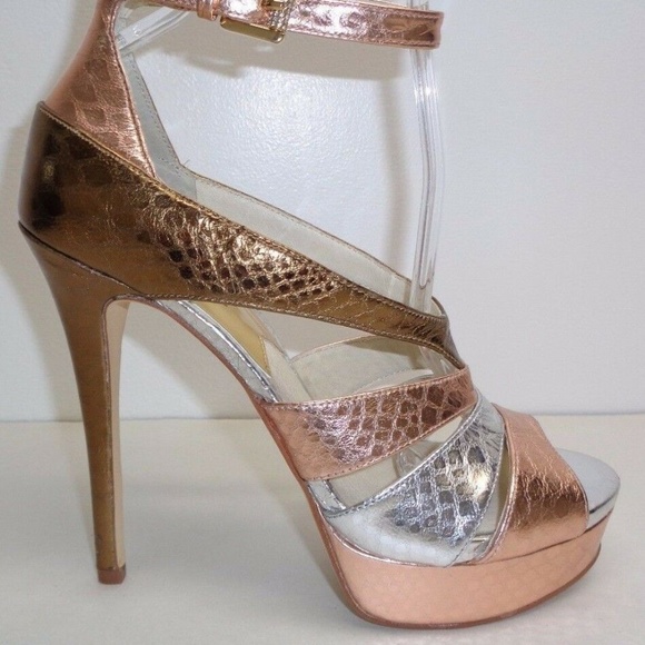 Michael Kors LEIGHTON ANKLE STRAP New Sandals - Picture 1 of 7